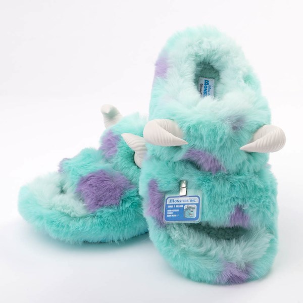 Disney And Pixar Monsters Inc Crocs Sulley Cozzzy Sandal Turquoise