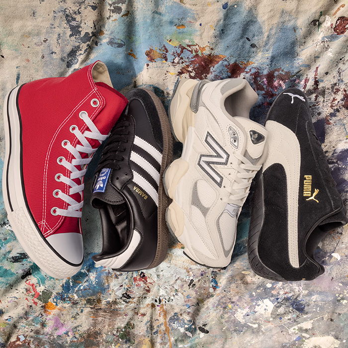 Shop new sneakers this back to school season