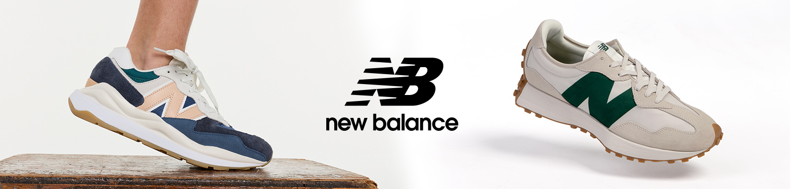 New Balance brand header image