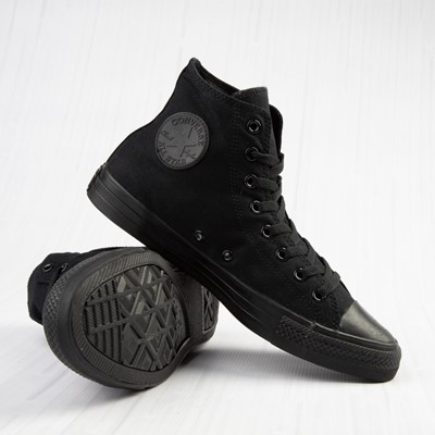 Converse Chuck Taylor All Star Hi Sneaker - Black Monochrome |  JourneysCanada