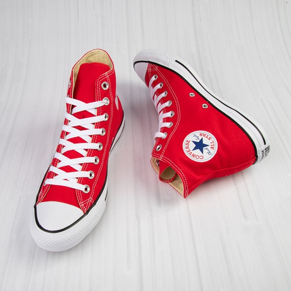 Main view of Basket Converse Chuck Taylor All Star Hi - Rouge