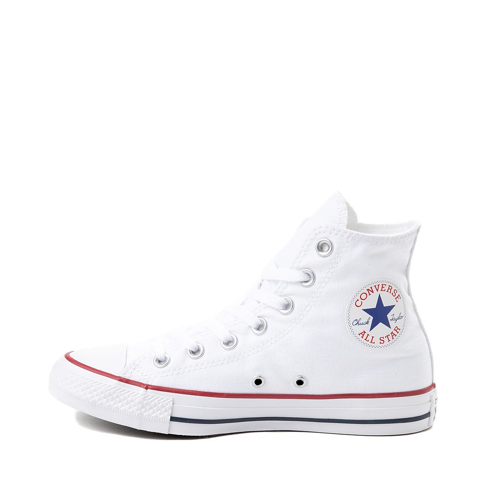 Converse high on sale tops white womens