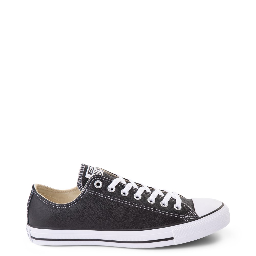 Converse Chuck Taylor All Star Lo Leather Sneaker - Black