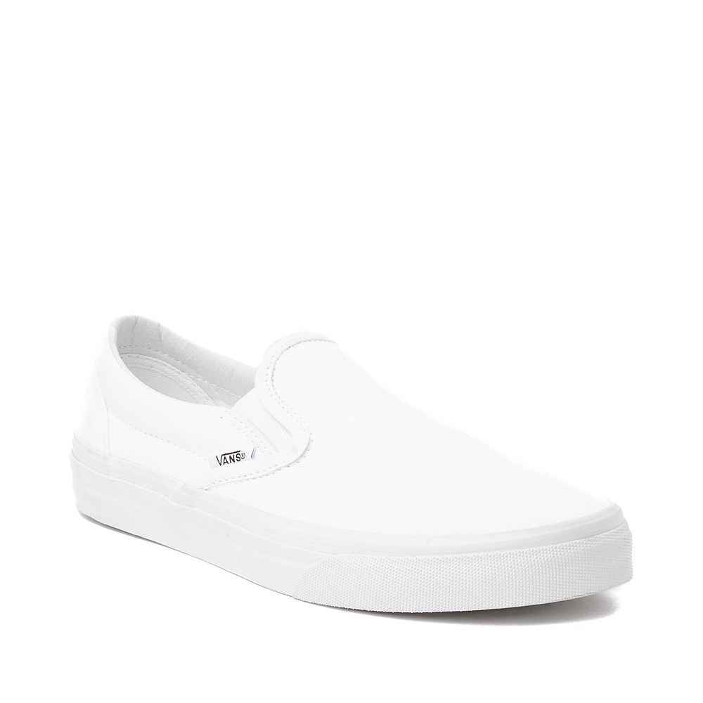 Vans Slip On Skate Shoe - White 