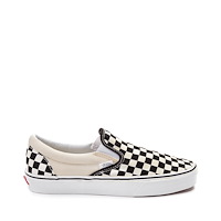 Vans Slip On Checkerboard Skate Shoe Black White JourneysCanada