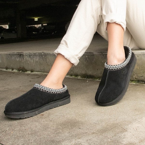 Womens UGG® Tasman Slipper - Black