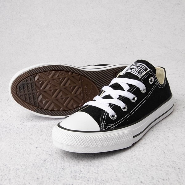 alternate view Converse Chuck Taylor All Star Lo Sneaker - Toddler / Little Kid - BlackTHERO