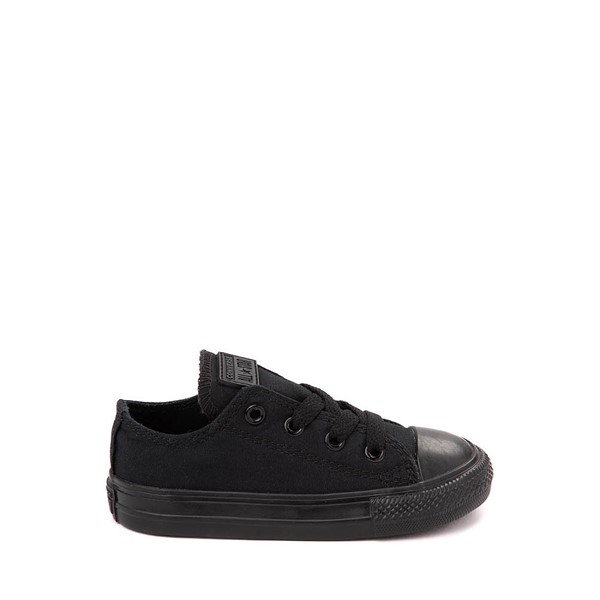Main view of Converse Chuck Taylor All Star Lo Sneaker - Baby / Toddler - Black Monochrome