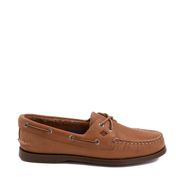 Main view of Womens Sperry Authentic Original Boat Shoe - Tan
