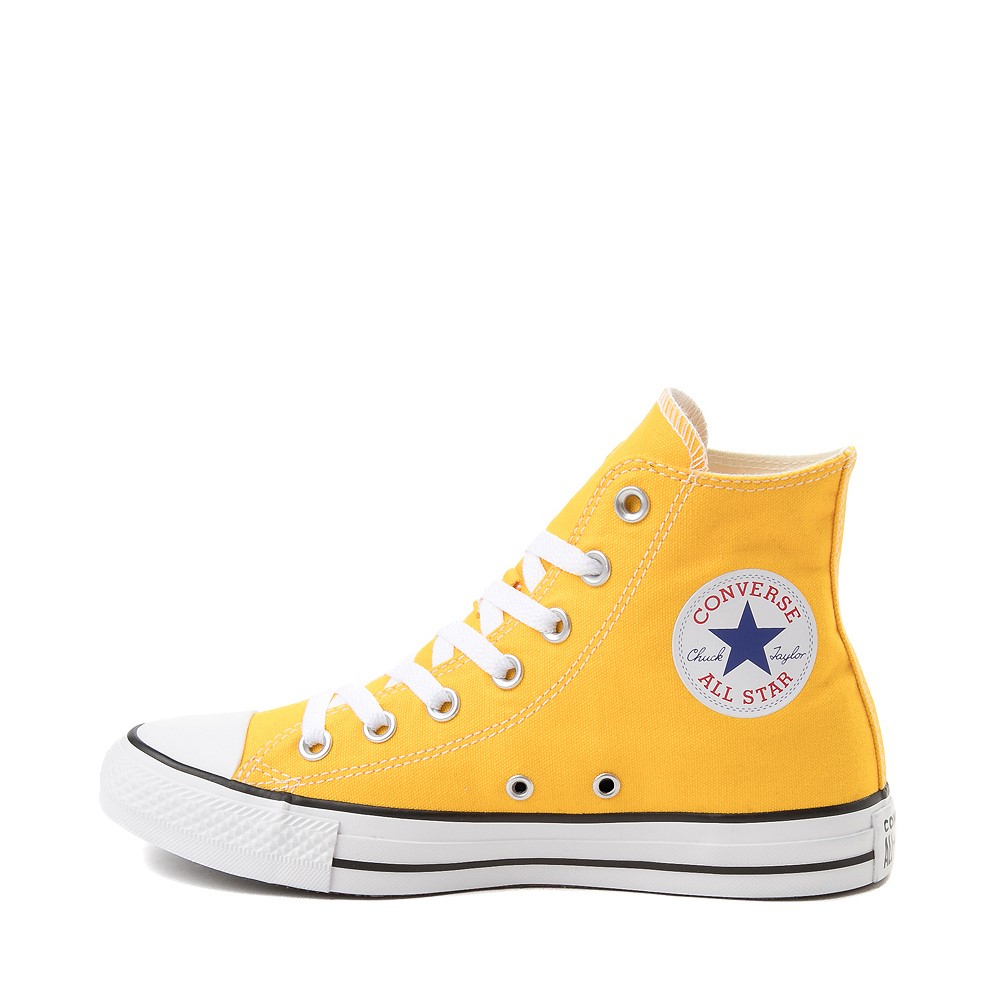 yellow sneakers converse