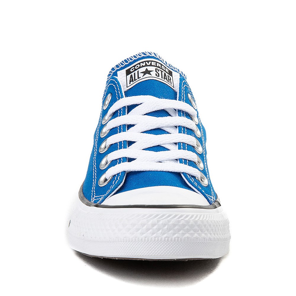 all star leather blue