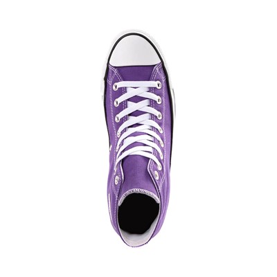 lavender high top converse