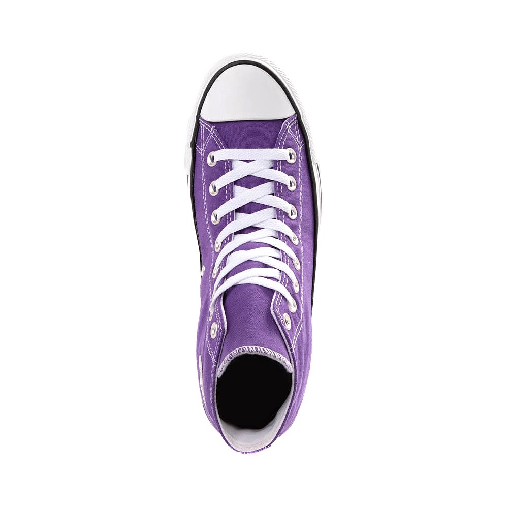 neon purple converse