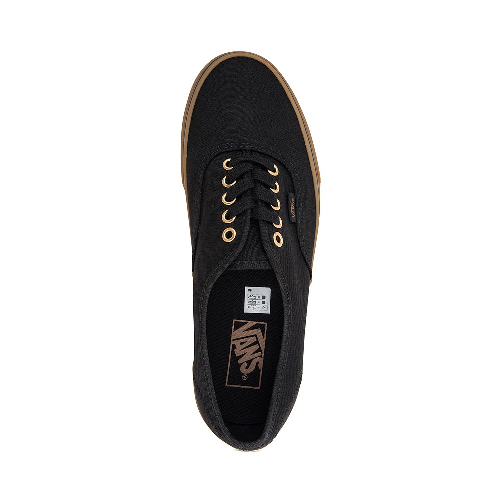 vans authentic black & gum skate shoes