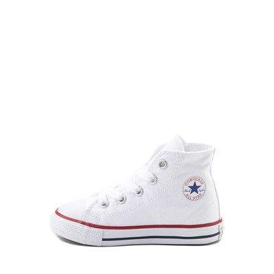 Alternate view of Converse Chuck Taylor All Star Hi Sneaker - Baby / Toddler - White