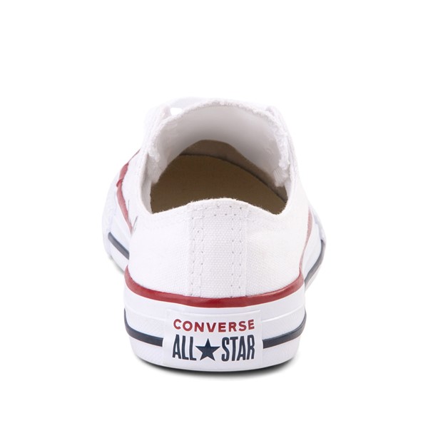 alternate view Converse Chuck Taylor All Star Lo Sneaker - Toddler / Little Kid - Optic WhiteALT4