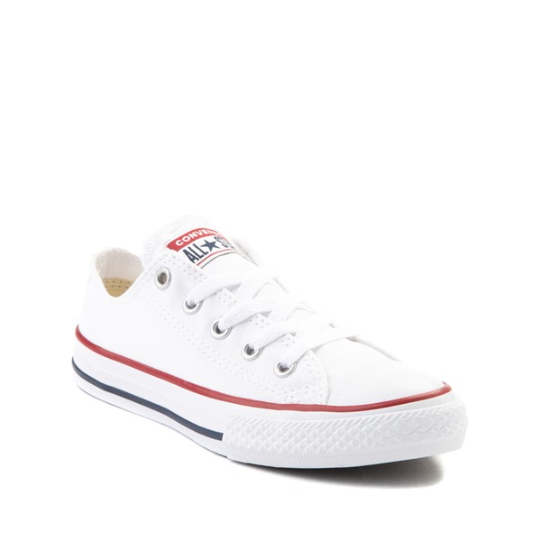 alternate view Converse Chuck Taylor All Star Lo Sneaker - Toddler / Little Kid - Optic WhiteALT5