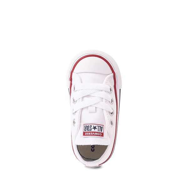 alternate view Converse Chuck Taylor All Star Lo Sneaker - Baby / Toddler - Optic WhiteALT2