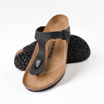 Sandale Birkenstock Gizeh pour femmes Noire JourneysCanada