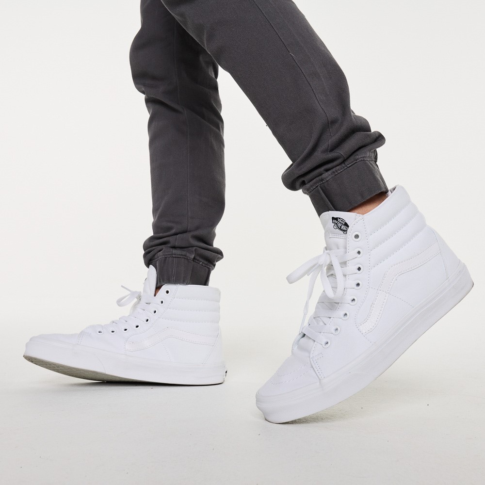 Vans Sk8-Hi Skate Shoe - White