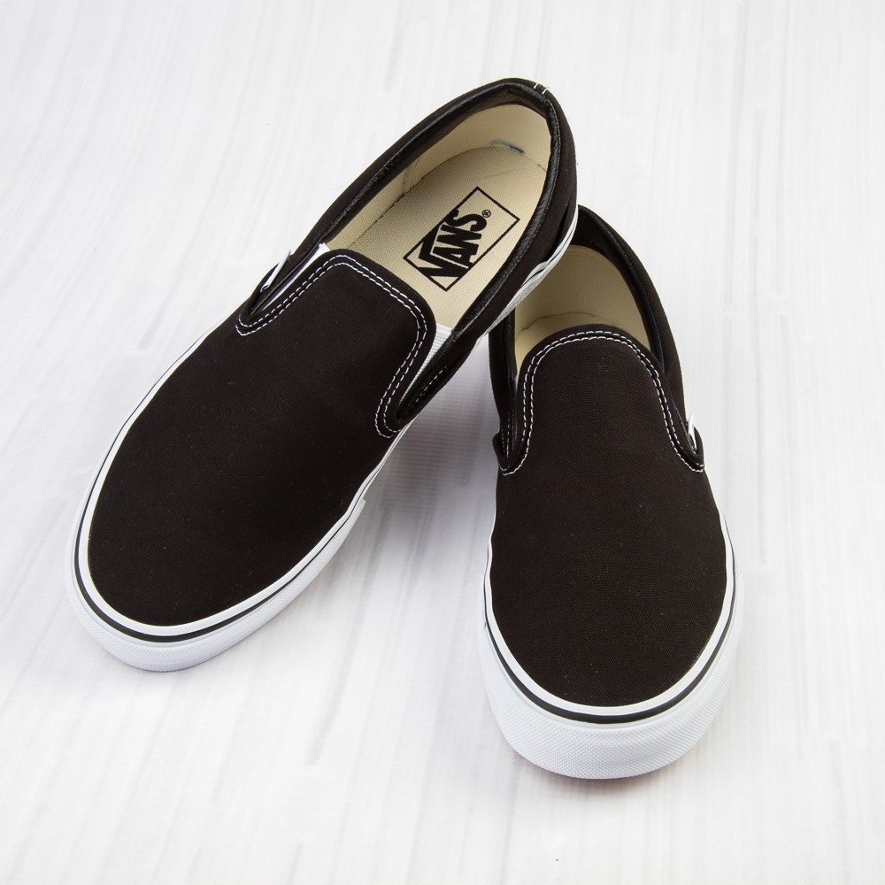 Vans Slip On Skate Shoe - Black / White