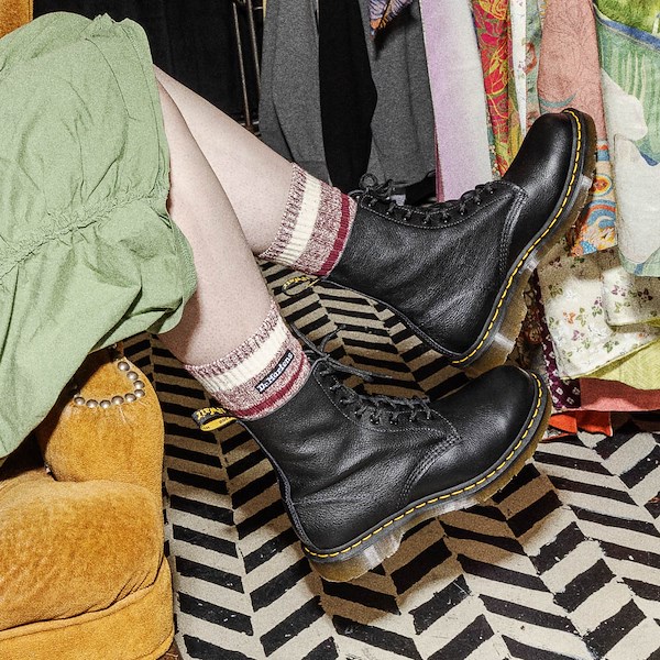 Boots Dr. Martens Women 1460 Pascal Black Virginia Etrias Brands