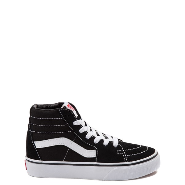 vans sk8 hi black black