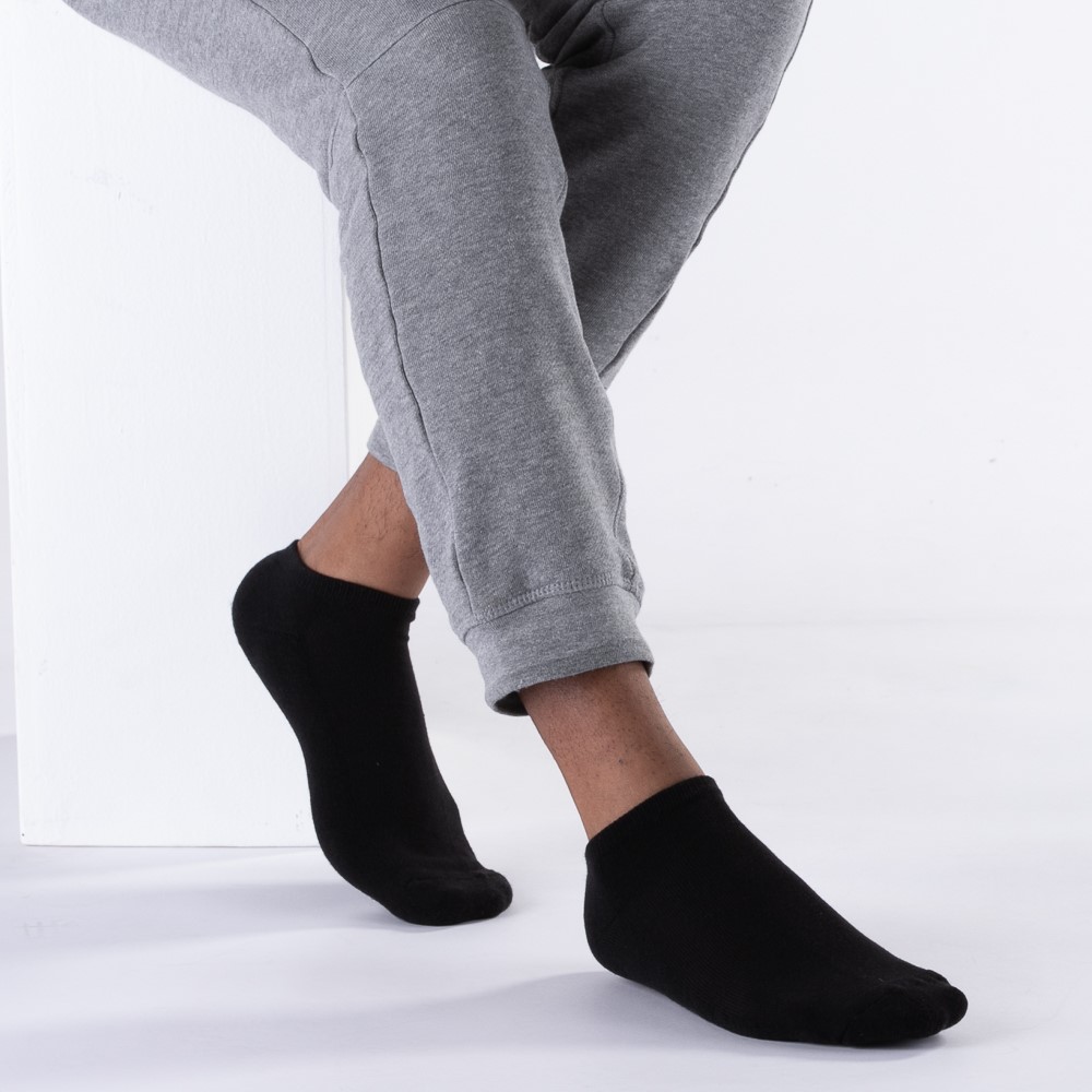 Mens Footies 5 Pack Black JourneysCanada