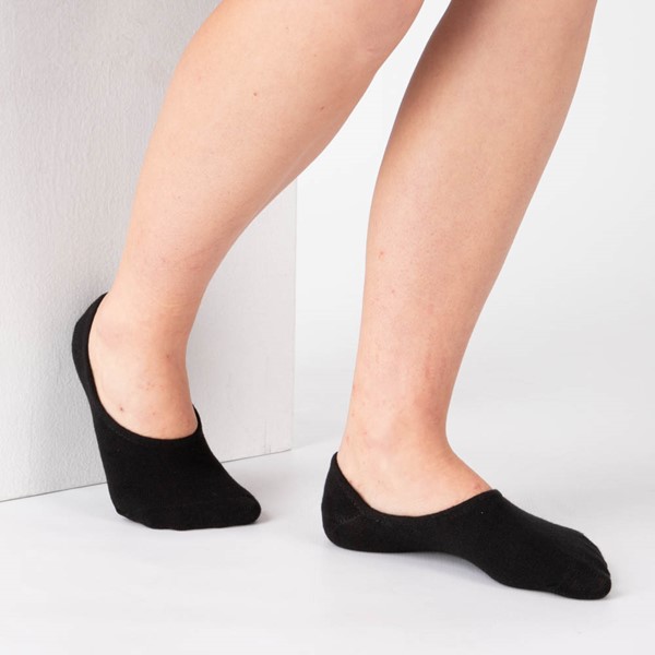 alternate view Paquet de 5 paires de chaussettes invisibles pour femmes - NoirALT1