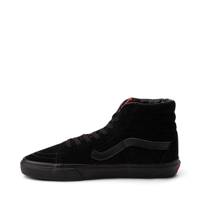 Alternate view of Vans Sk8-Hi Skate Shoe - Black Monochrome