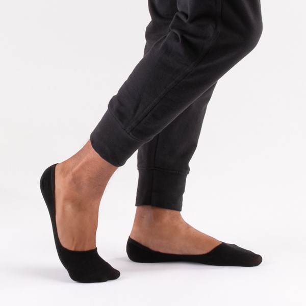 alternate view Paquet de 5 paires de chaussettes invisibles pour hommes - NoirALT1