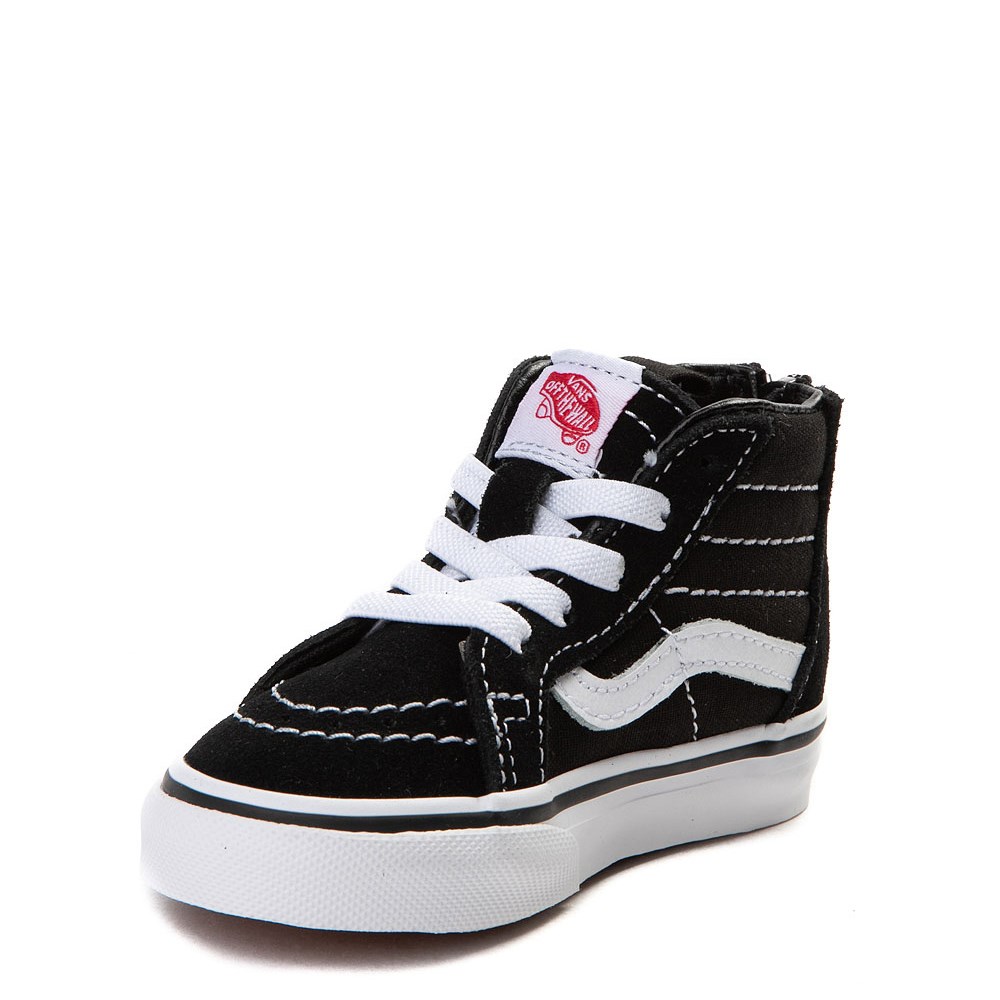 Vans Sk8 Hi Skate Shoe Baby / Toddler Black / White