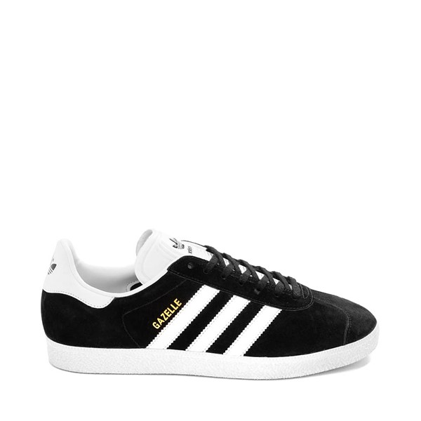 Vue principale de Mens adidas Gazelle Athletic Shoe - Black / White