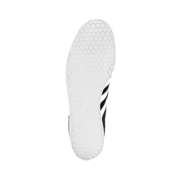 alternate view Mens adidas Gazelle Athletic Shoe - Black / WhiteALT3