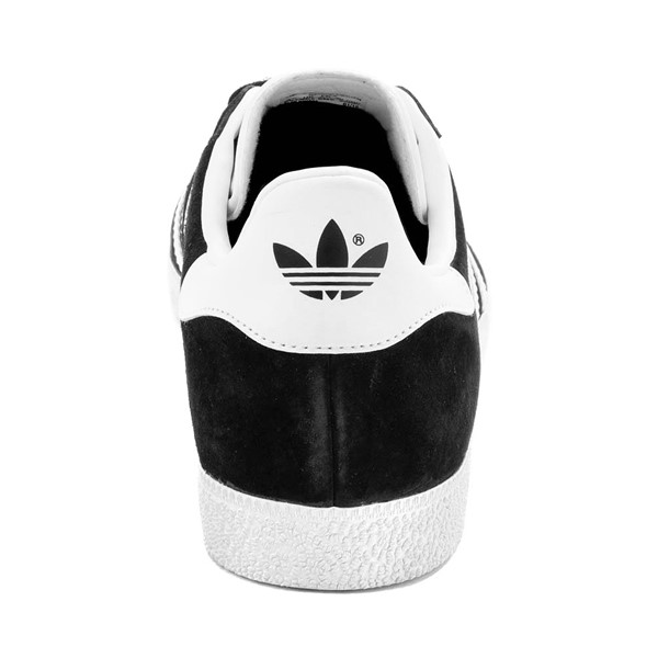 alternate view Mens adidas Gazelle Athletic Shoe - Black / WhiteALT4