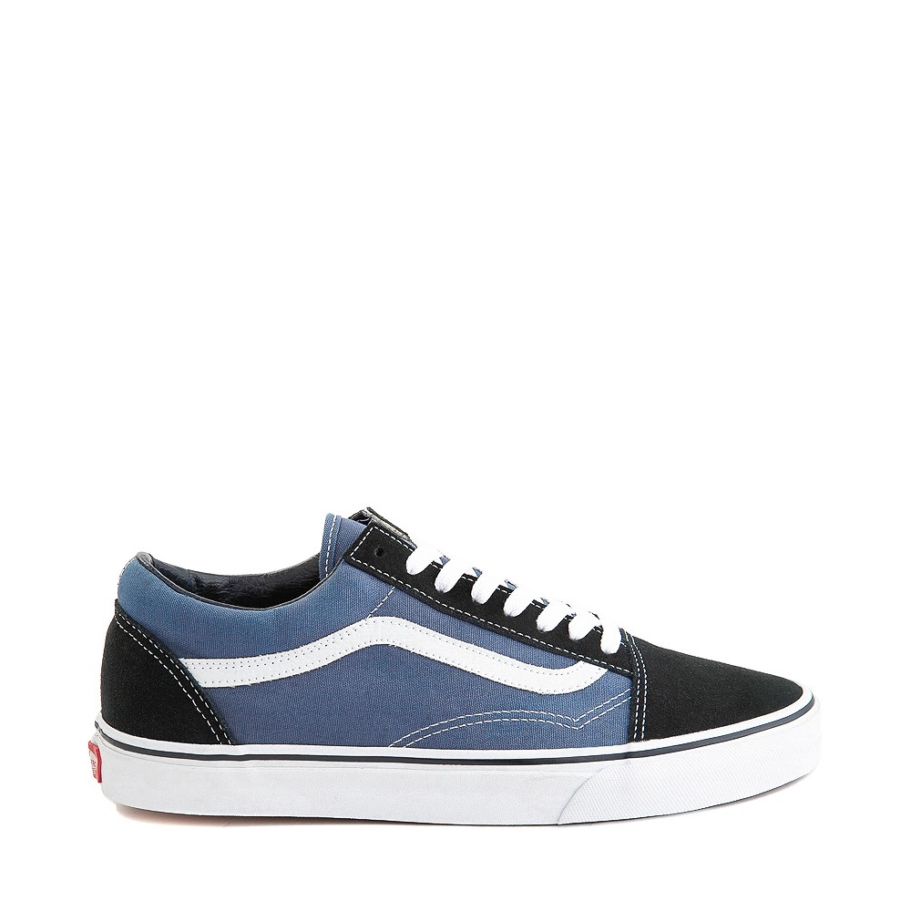 Chaussure de skate Vans Old Skool - Bleu marine / Blanche