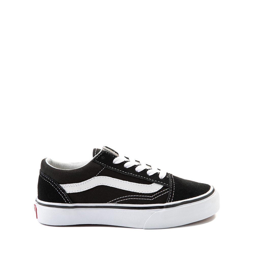 Vans Old Skool Skate Shoe - Little Kid / Big Kid - Black / White