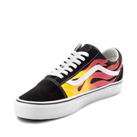 vans with a flame