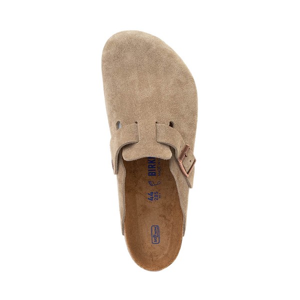 Womens Birkenstock Boston Soft Footbed Clog - Taupe