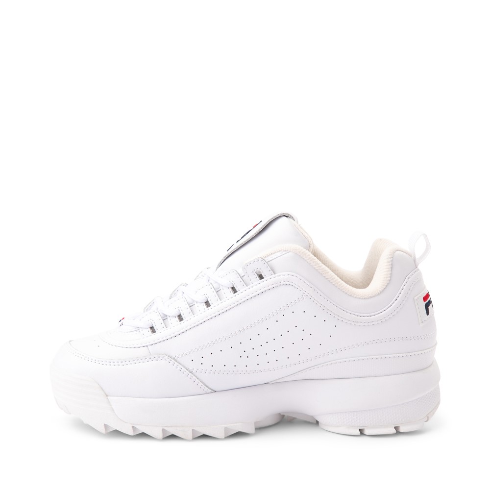 Womens Fila Disruptor 2 Premium Athletic Shoe - White | JourneysCanada