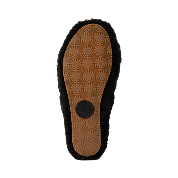 alternate view Womens UGG® Fluff Yeah Slide Sandal - BlackALT3