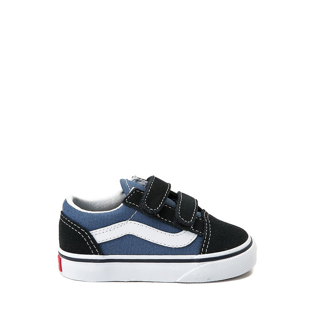 Vans Old Skool V Skate Shoe - Baby / Toddler - Blue / Navy