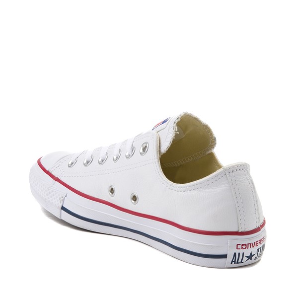 alternate view Converse Chuck Taylor All Star Lo Leather Sneaker - WhiteALT1