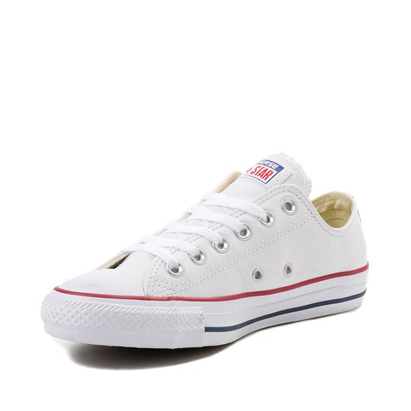 alternate view Converse Chuck Taylor All Star Lo Leather Sneaker - WhiteALT2