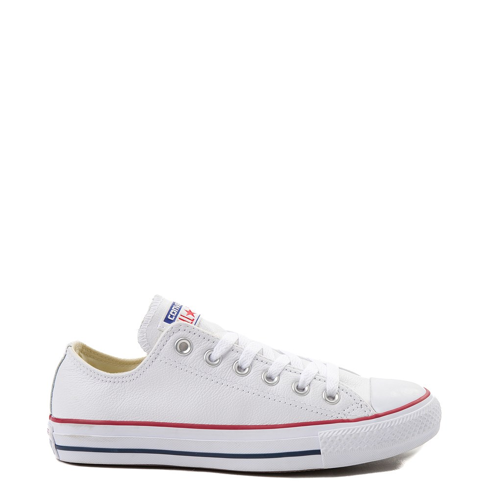 white leather converse size 2