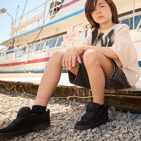 Youth/Tween DC Court Graffik Skate Shoe