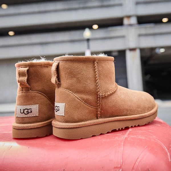 alternate view UGG® Classic Mini II Boot - Little Kid / Big Kid - ChestnutHERO