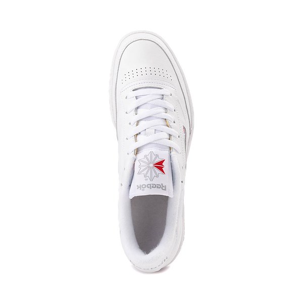 alternate view Chaussure athlétique Reebok Club C 85 pour hommes - Blanche / Gris pâleALT2