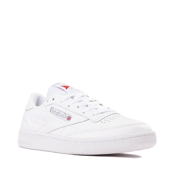 alternate view Chaussure athlétique Reebok Club C 85 pour hommes - Blanche / Gris pâleALT5