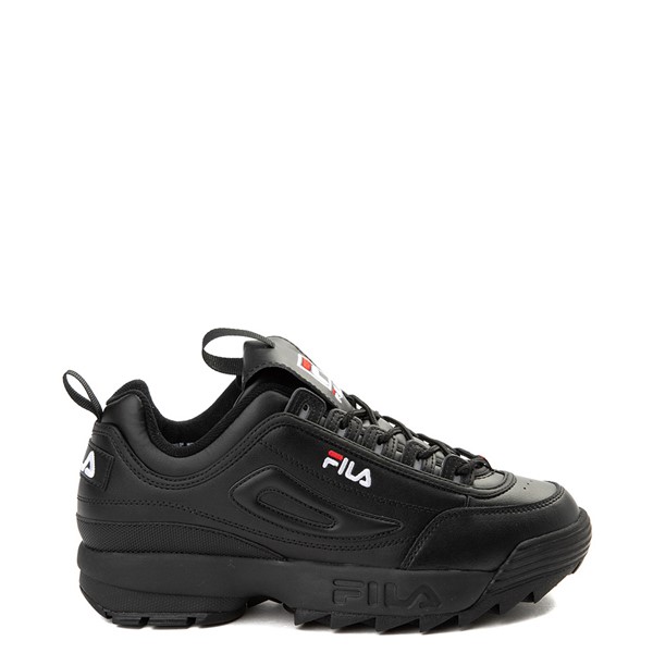 fila flow attractive black and red sneakers